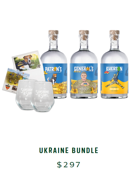 Australia releases gin with Zaluzhnyi's photo to raise funds for demining Ukraine